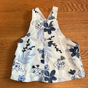 Baby girl overall dress